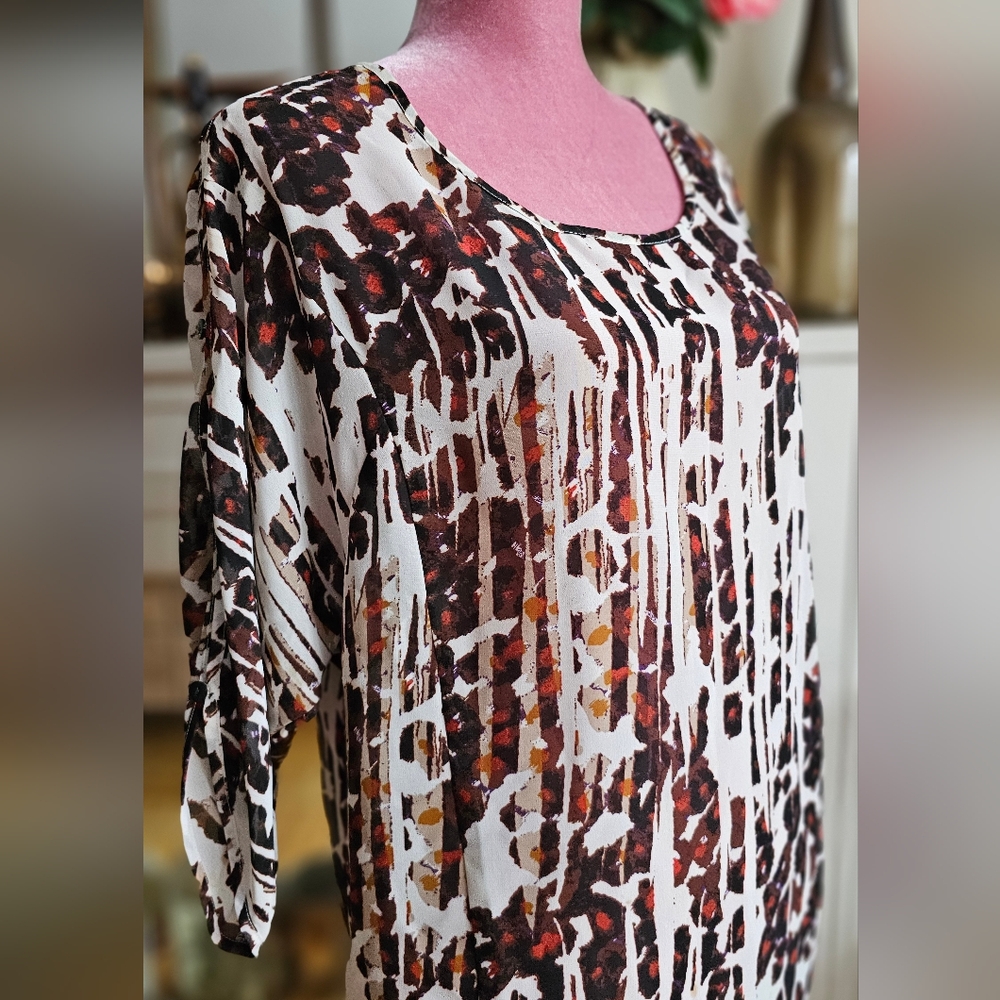 Tribal jeans brand blouse. Size small.